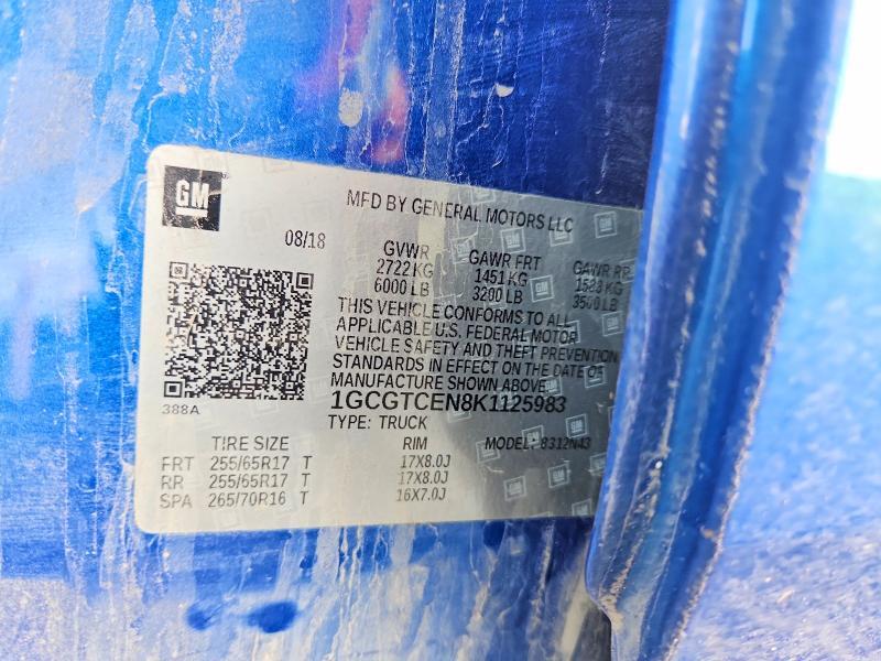 2019 Chevrolet Colorado LT