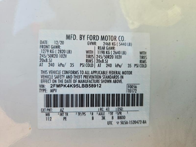 2020 Ford Edge Titanium