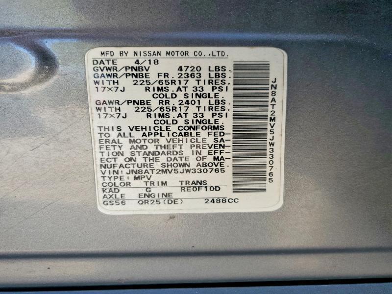 2018 Nissan Rogue s