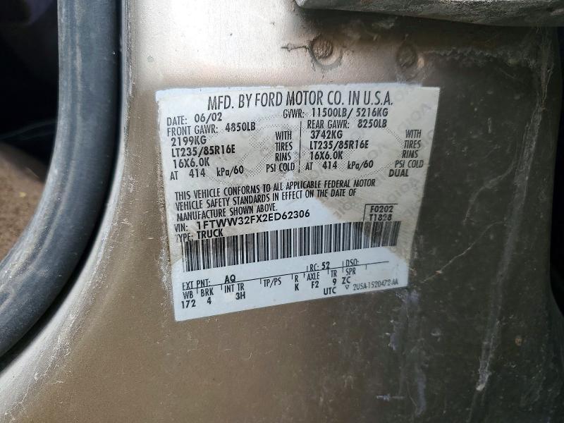 2002 Ford F350 Super Duty