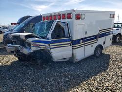 Salvage trucks for sale at American Canyon, CA auction: 2017 Ford Econoline E350 Super Duty Cutaway Van