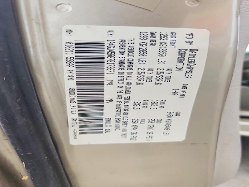 2007 Chrysler Town & Country lx