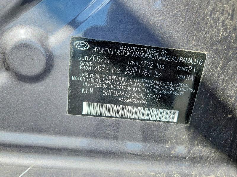 2011 Hyundai Elantra Limited