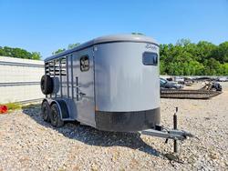 Salvage trucks for sale at Montgomery, AL auction: 2025 Delta Unknown  Livestock Trailer Horse Trailer