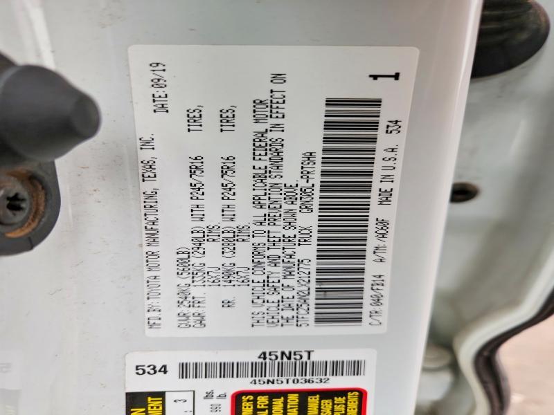 2020 Toyota Tacoma sr V6