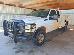 Salvage cars for sale from Copart Andrews, TX: 2013 Ford F250 Super Duty Utility / Service Truck