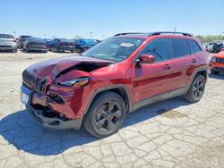 Salvage cars for sale from Copart Indianapolis, IN: 2018 Jeep Cherokee Limited