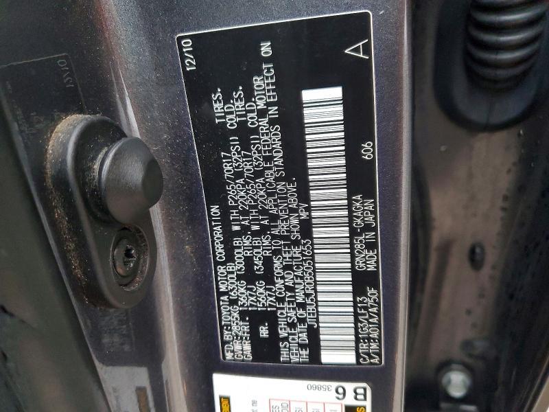 2011 Toyota 4runner SR5