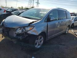 Toyota Sienna le salvage cars for sale: 2012 Toyota Sienna le