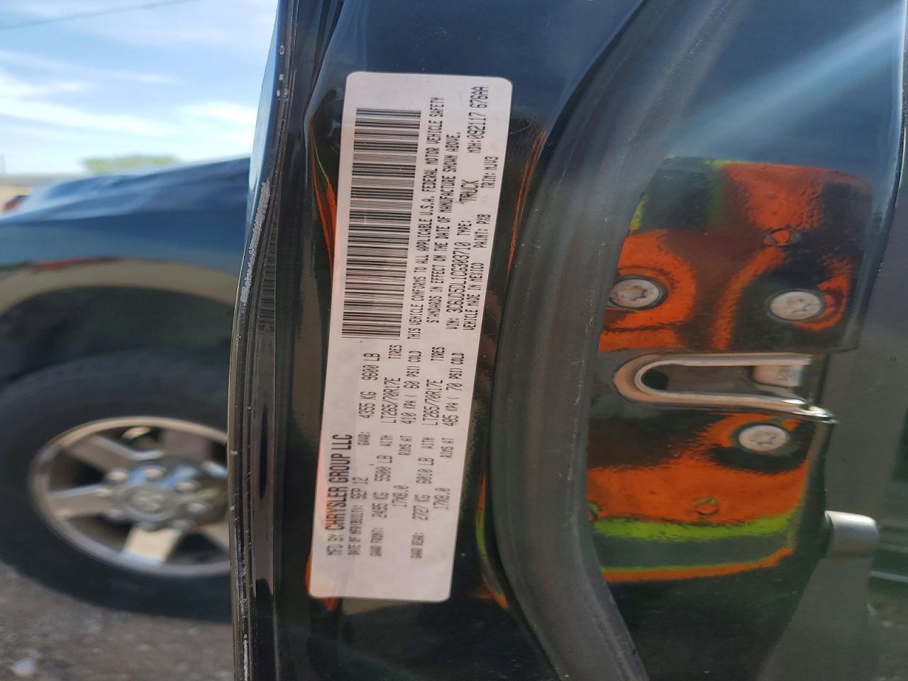 2012 Dodge RAM 2500 SLT