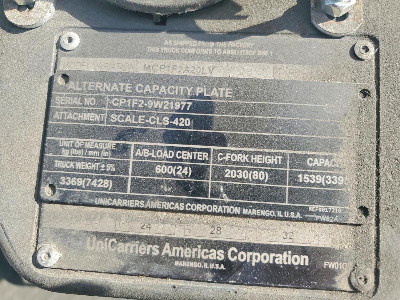 2016 UNI Forklift