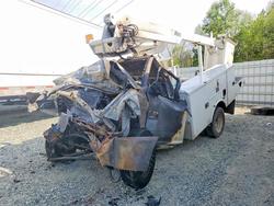Salvage trucks for sale at Mebane, NC auction: 2016 Dodge RAM 4500 Bucket Truck