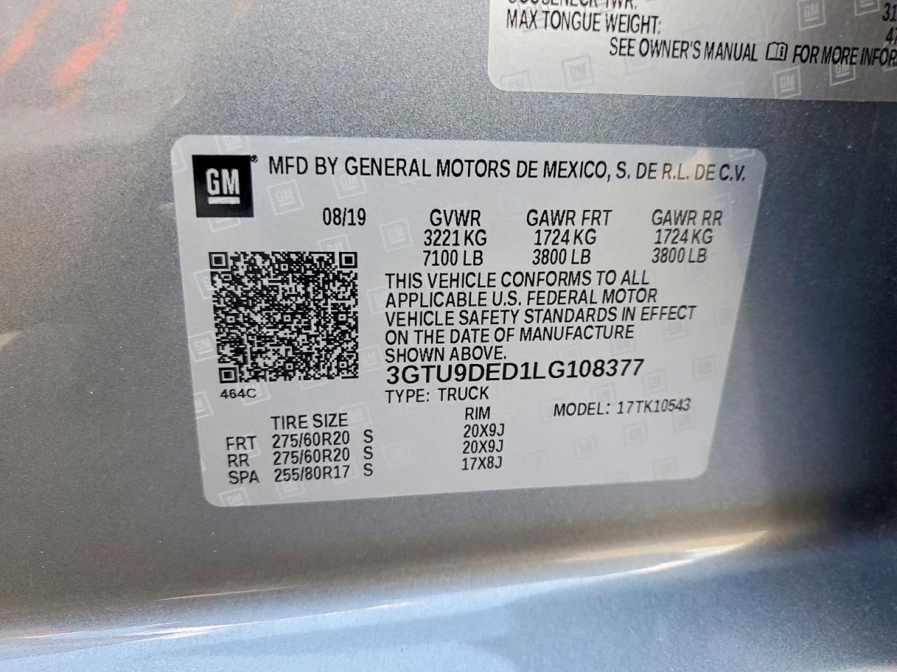 2020 GMC Sierra K1500 SLT