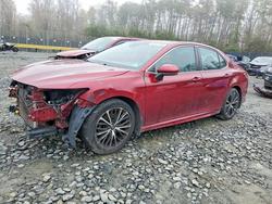 Salvage cars for sale from Copart Waldorf, MD: 2018 Toyota Camry se