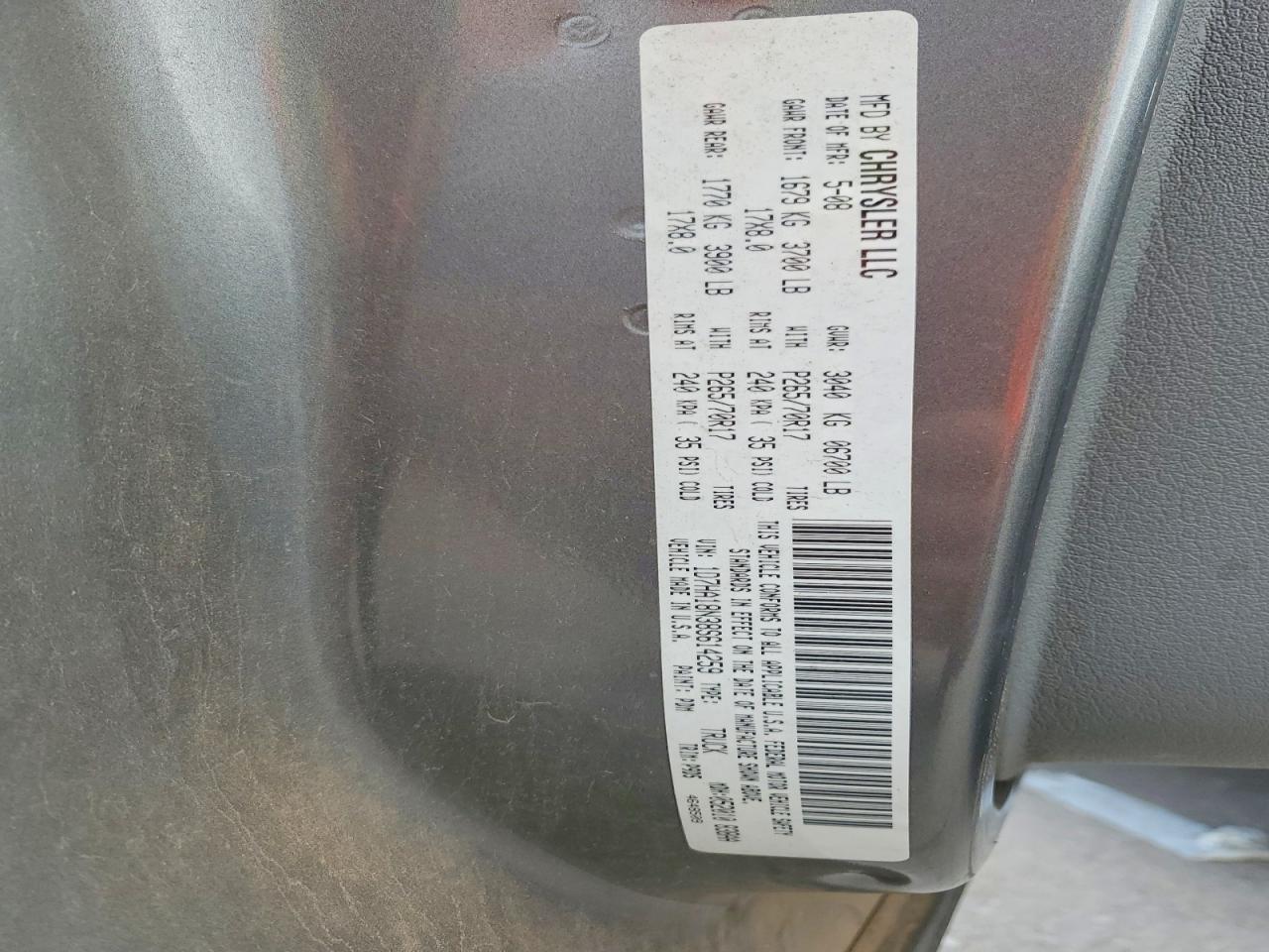 2008 Dodge RAM 1500 ST