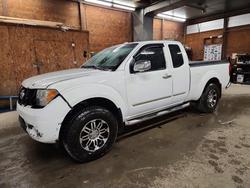 Salvage trucks for sale at Ebensburg, PA auction: 2014 Nissan Frontier SV V6