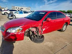 Chevrolet salvage cars for sale: 2007 Chevrolet Impala lt
