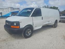 Salvage trucks for sale at Opa Locka, FL auction: 2005 Chev Express G3500
