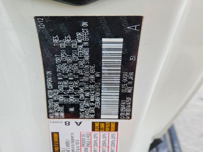 2013 Toyota Fj Cruiser Base