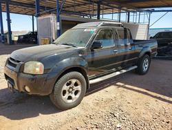 Nissan salvage cars for sale: 2002 Nissan Frontier Crew Cab SC