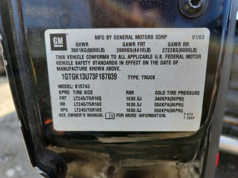 2003 GMC Sierra K1500 Heavy Duty