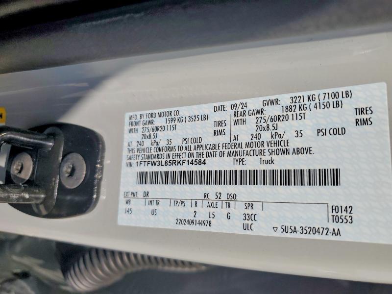 2024 Ford F150 XLT