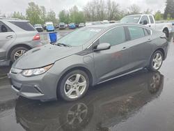 Chevrolet Volt salvage cars for sale: 2016 Chevrolet Volt lt