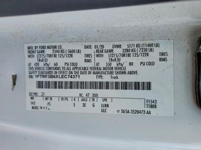 2020 Ford F350 Super Duty