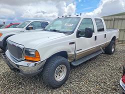 Salvage trucks for sale at Reno, NV auction: 2000 Ford F350 SRW Super Duty