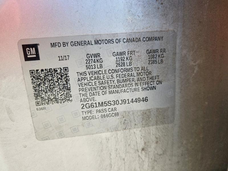 2018 Cadillac Xts Luxury