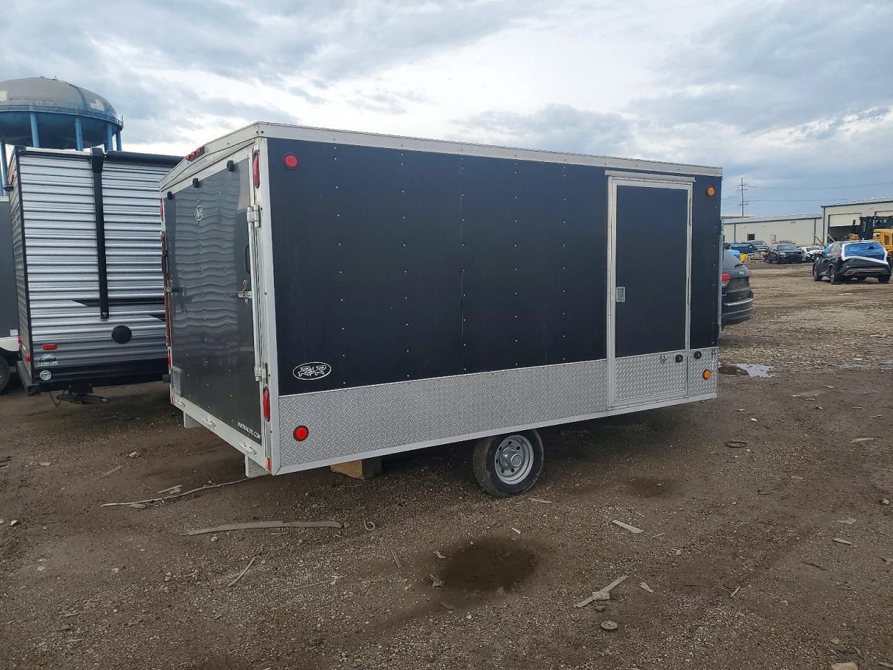 2006 R&R Enclosed Cargo Snowmobile Trailer
