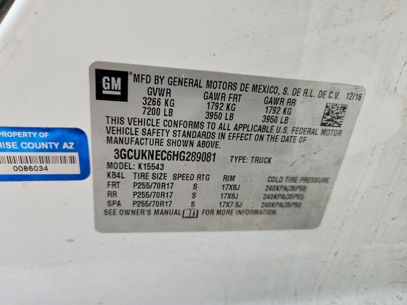 2017 Chevrolet Silverado K1500