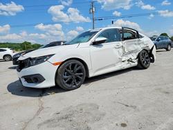 Honda salvage cars for sale: 2017 Honda Civic exl