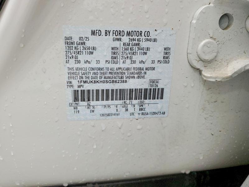 2025 Ford Explorer St-line