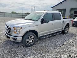 Salvage trucks for sale at Barberton, OH auction: 2015 Ford F150 Supercrew