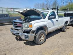 Salvage trucks for sale at Davison, MI auction: 2015 GMC Sierra K1500