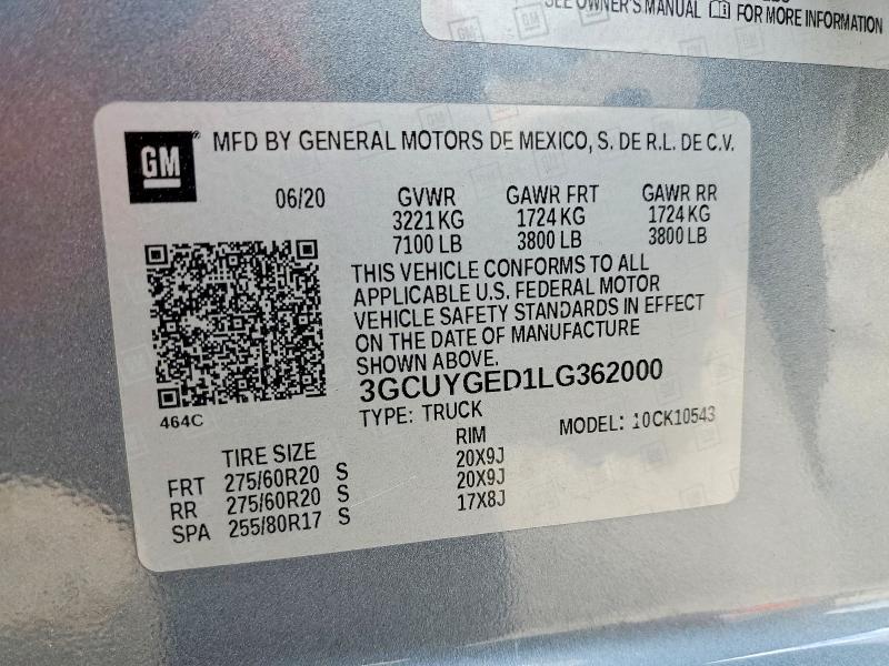 2020 Chevrolet Silverado K1500 LTZ