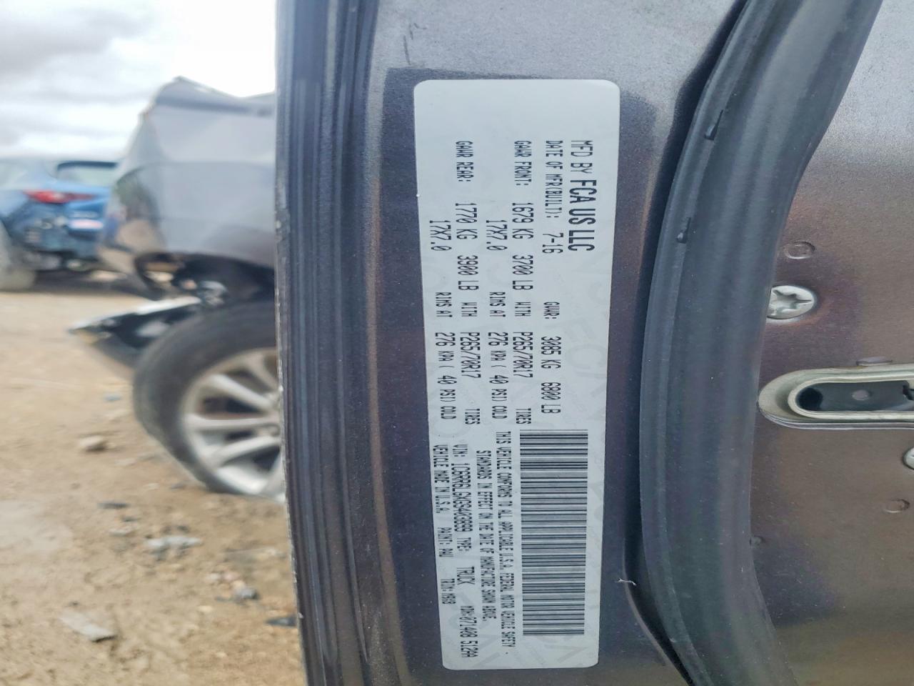 2016 Dodge RAM 1500 SLT