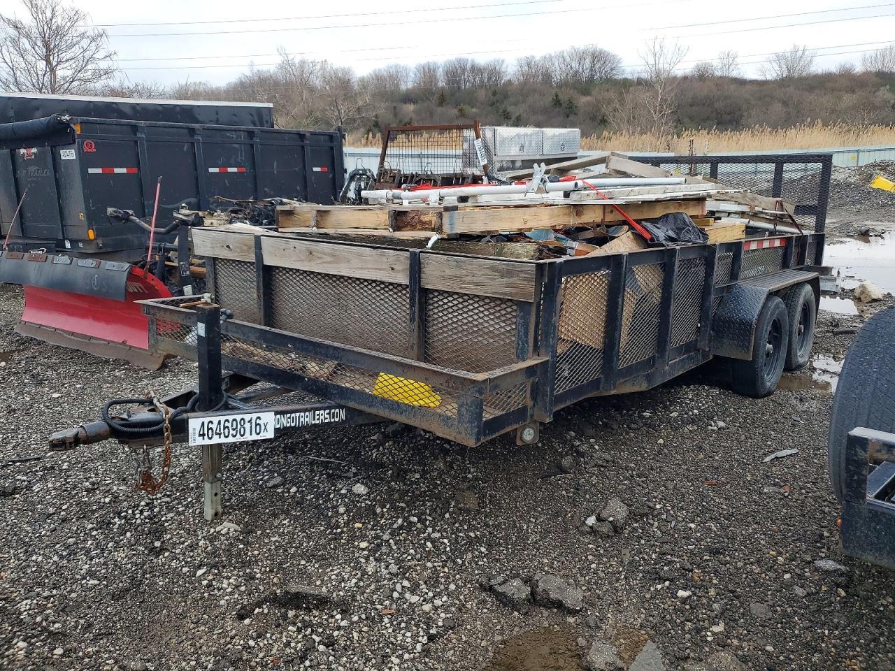 2022 Load And Go 16'TA Utility Trailer