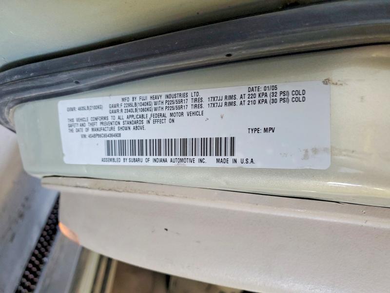 2005 Subaru Outback Outback H6 r ll Bean