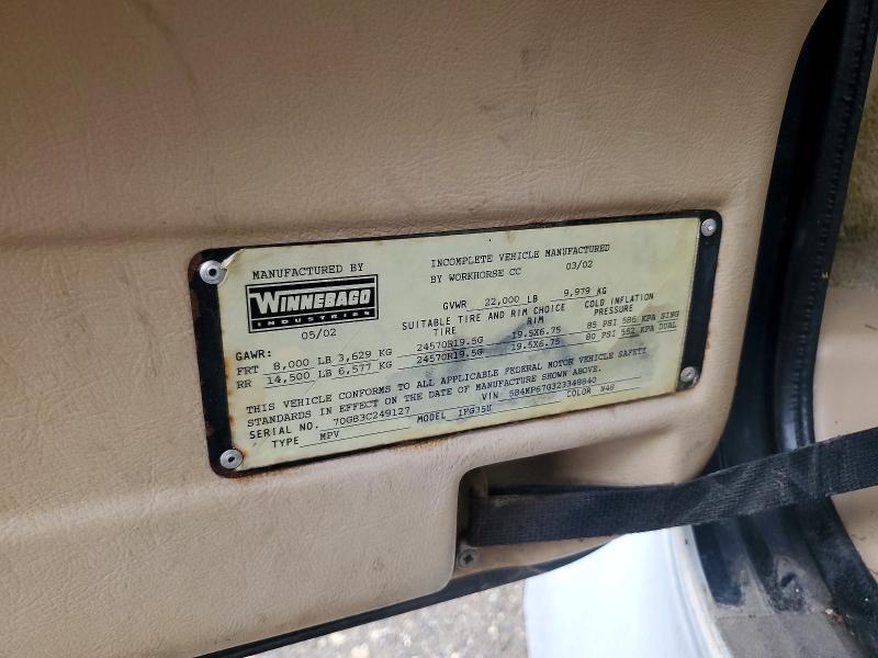 2002 Iien - Itasca 2002 Itasca Suncruiser RV