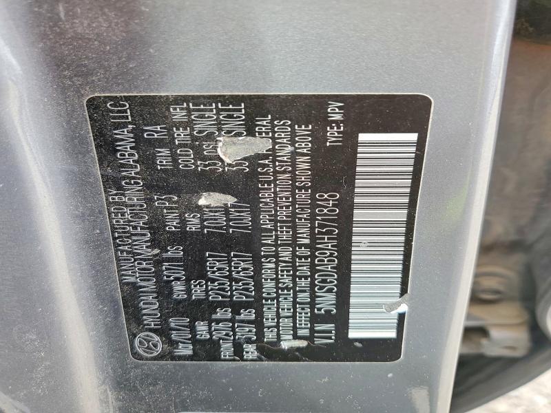 2010 Hyundai Santa fe gls