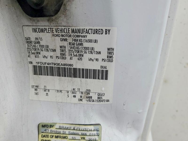 2016 Ford F450 Super Duty Utility / Service Truck