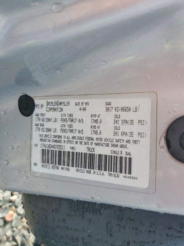 2004 Dodge RAM 1500 ST