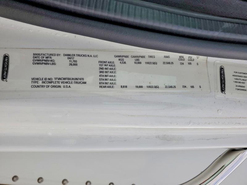 2018 Freigliner 2018 Freightliner Business Class M2 BOX Truck
