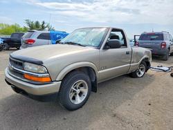 Salvage trucks for sale at Pennsburg, PA auction: 2000 Chevrolet S Truck S10