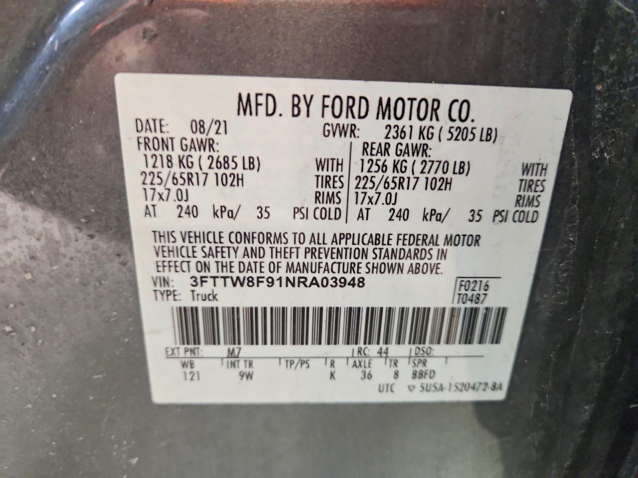 2022 Ford Maverick XL