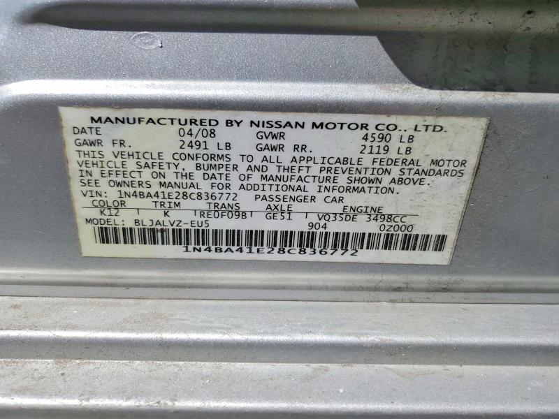 2008 Nissan Maxima 3.5 se