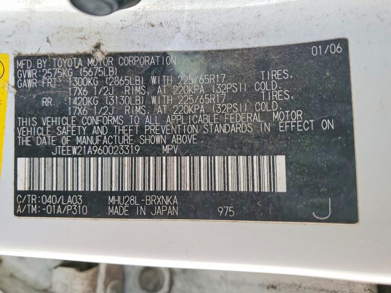 2006 Toyota Highlander Hybrid