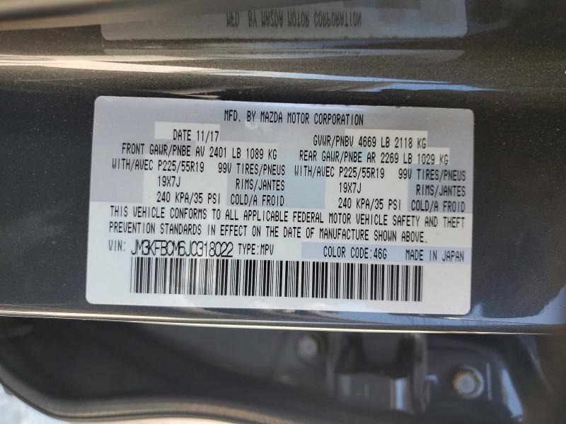 2018 Mazda Cx-5 Touring